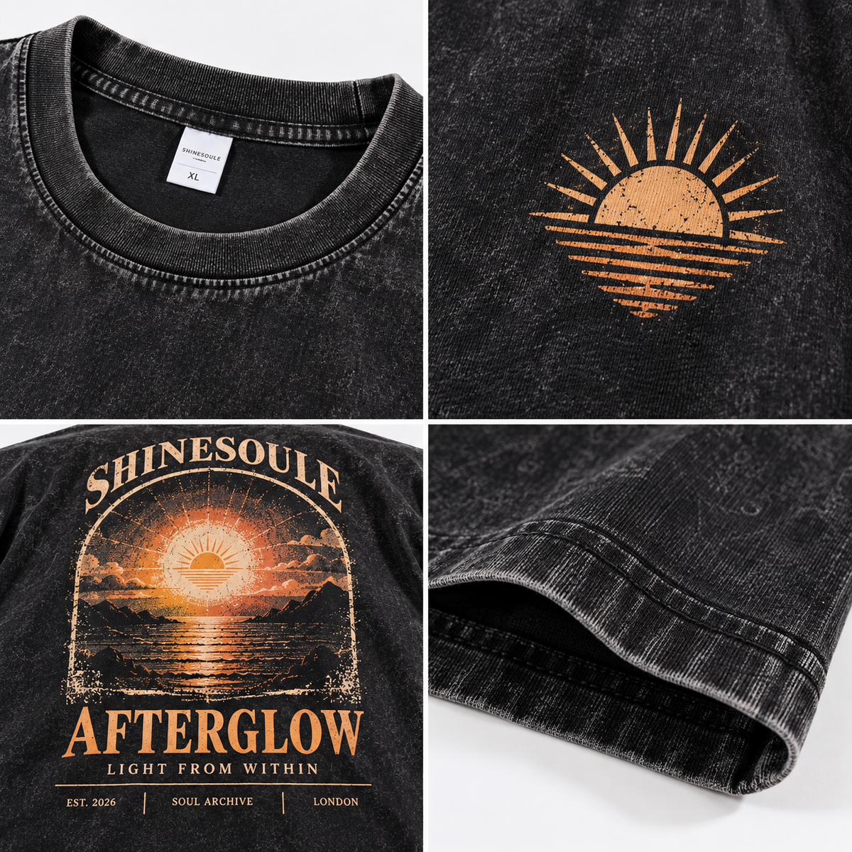 Afterglow Washed Tee