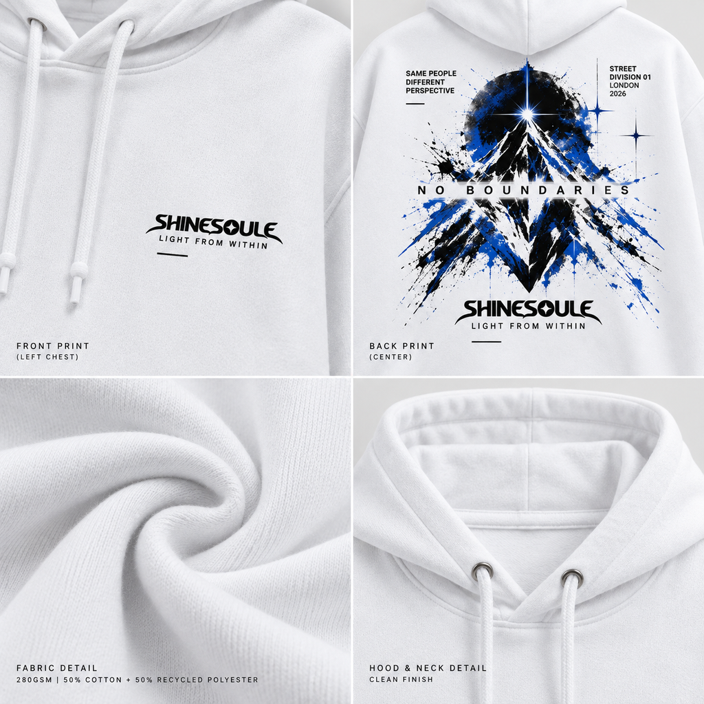 No Boundaries Graphic Hoodie