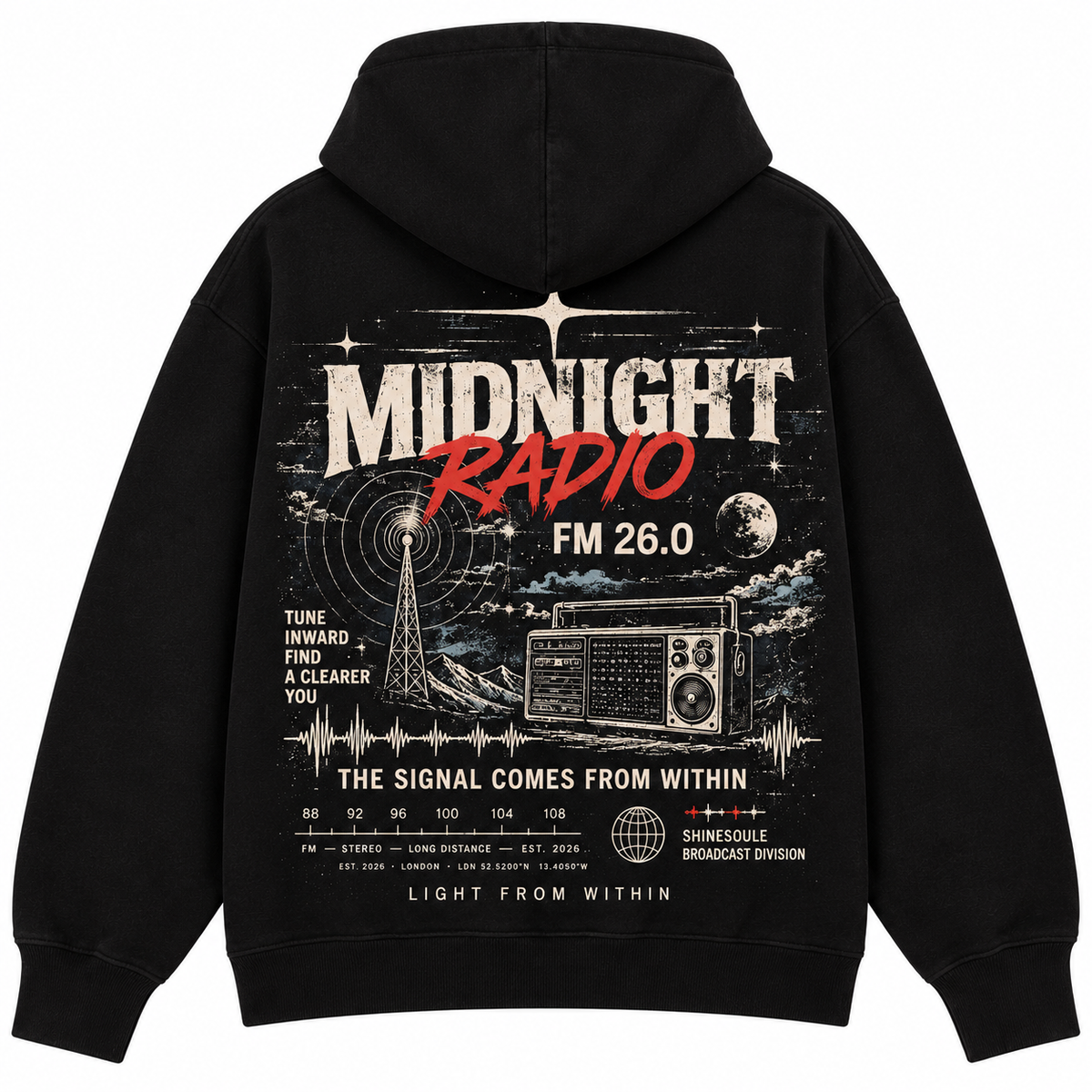 Midnight Radio Hoodie