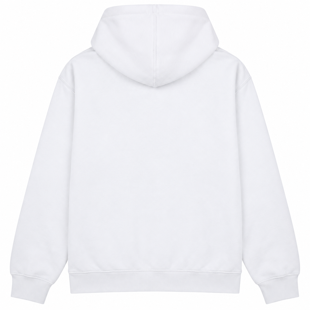 SHINESOULE Autumn Icons Graphic Hoodie - White