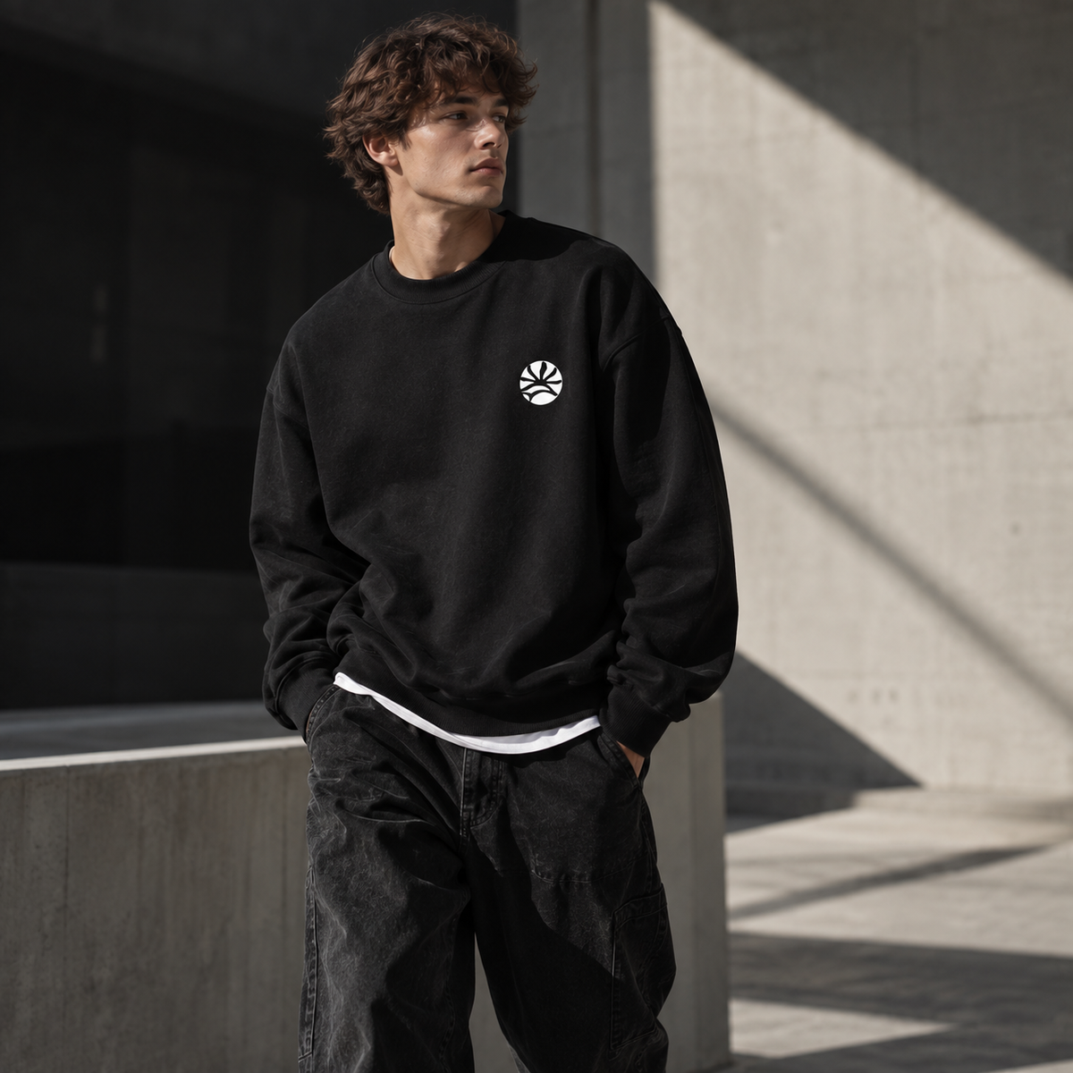 Essential Logo Crewneck Sweatshirt